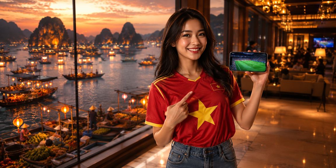 Vịnh Hạ Long lễ hội – du khách sử dụng điện thoại thưởng thức giải trí trực tuyến